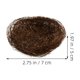 thumbnail image 2 of unbranded 12Ud Nido Simulado Marrón Para Decorar Jardín Oficina Y Eventos Con, 2 of 6
