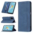 thumbnail image 1 of For OPPO A54 4G Magnetic RFID Blocking Anti-Theft Leather Case with Holder & Card Slots & Wallet(Blue), 1 of 3