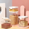 Flip Top Storage Containers Airtight Canister Soup Cups with Lids