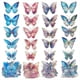 thumbnail image 1 of Pegatinas Holográficas de Mariposa A Granel - 160 Piezas de Contorno de Lámina Dorada 3D Transparente con Brillo de Cristal para Manualidades, 1 of 5