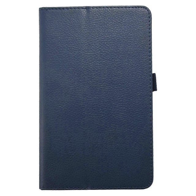 For Kindle Fire HD 7 2015 Tablet PU Leather Case Stand Cover (Dark blue)