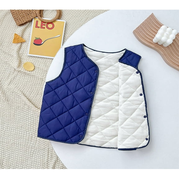 Kids Puffer Vest Kids Boys Winter Vest Lightweight Cute Vest Sleeveless Boys Winter Jacket for Kids 5-6 Years