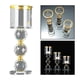 thumbnail image 5 of Candelabros de cristal perfke brillantes para decoración dormitorio boda Portavelas, 5 of 8