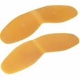 thumbnail image 2 of Zapatos de cuero Suelas de goma resistentes al desgaste Zapatos hechos a mano Reparación de media suela (antepié amarillo), 2 of 8