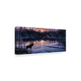 thumbnail image 2 of Trademark Fine Art 'Moose Lake' Canvas Art by Jeff Tift, 2 of 3