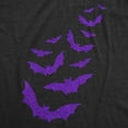 thumbnail image 2 of Womens Glitter Bats T Shirt Funny Cute Halloween Graphic Cool Novelty Tee for Ladies Womens Graphic Tees, 2 of 9