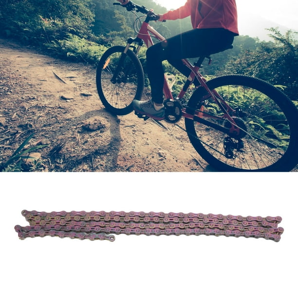 Cadena de Bicicleta de 8 Velocidades Cadena de Velocidad de Bicicleta Ligera Medio Hueca Cadena de Ciclismo de Acero de aleación para Bicicleta de Montaña y Carretera ANGGREK Otros