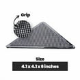 thumbnail image 3 of Heavy Duty Non-Slip Reusable Rug Corner Pads - Double-Sided Adhesive Pad for Corners and Sides on Hardwood Floors,Area Rugs - Keep Your Rug in Place (Pack of 4), 3 of 7
