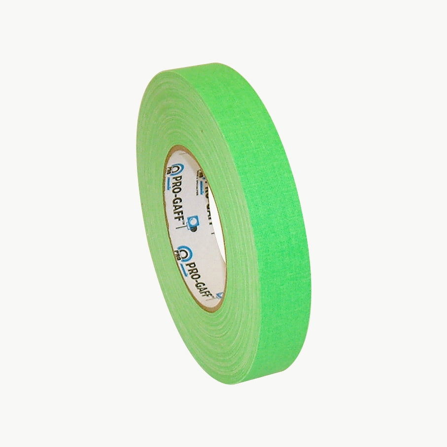 Pro Tapes ProGaffNeon Premium Fluorescent Gaffers Tape 1 in x 50 yds