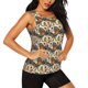 thumbnail image 2 of Balery Multi-Colored Roosters Camiseta sin mangas estampada ligera para mujer, tops de entrenamiento sin mangas, camisetas de yoga transpirables de secado rápido.-Medium, 2 of 7