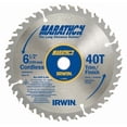 thumbnail image 1 of Hoja de sierra circular IRWIN MARATHON Carbide 40T de 6.5 pulgadas, 1 of 1