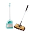 thumbnail image 2 of Mini escoba con DustPan Mop Broom Broun Funs trapeador marrón, 2 of 8