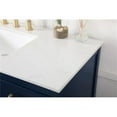 thumbnail image 4 of Elegant Decor Sinclaire 48" Aluminum Alloy & MDF Single Bathroom Vanity in Blue, 4 of 8