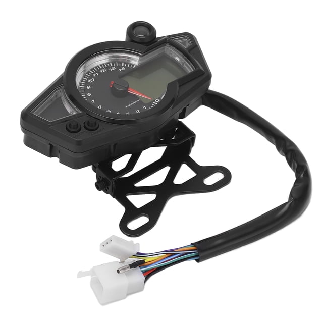 Medidor de velocidad, velocímetro DC12V, tacómetro, tacómetro antimotocicleta, velocímetro digital, artesanía excepcional