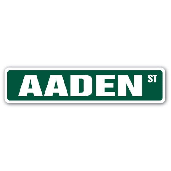 Aaden Street [3 Pack] of Vinyl Decal Stickers |for Laptop Car