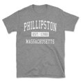 thumbnail image 1 of Phillipston Massachusetts Classic Established Men's Cotton T-Shirt, 1 of 1