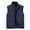 Dark Blue, variant on Aueoeo Men's Casual Vests Turn Down Collar Plus Size Spring Waistcoat Multi Pocket Full Zipper Outerwear Winter Coats for Men
