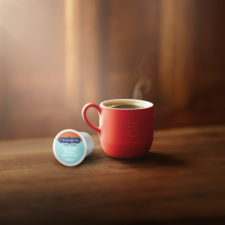 Cinnabon, Keurig K-Cup Caramel Pecan Flavored Light Roast Coffee