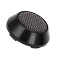 thumbnail image 1 of Unique Bargains Wheel Center Caps 65mm/2.56" 1 Pc Black with Brown Carbon Fiber Pattern Sticker, 1 of 6