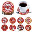 thumbnail image 1 of DIY Art Coaster Kansas City Chiefs 8pcs Painting Coasters Craft Supplies, 1 of 9