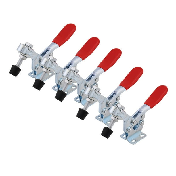 Abrazadera de palanca de GH-225-D, herramienta de liberación rápida, abrazaderas de fijación de capacidad de sujeción Horizontal de 227Kg, 5 uds. Jadeshay A