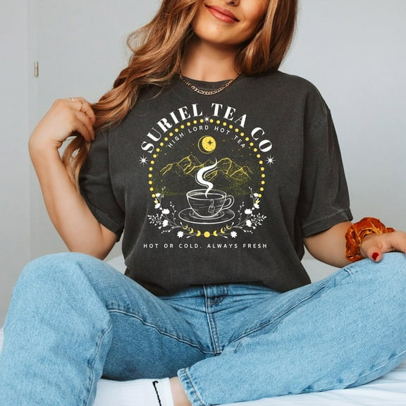Sam Soft Suriel Tea Co T-Shirt, ACOTAR Shirt, Sarah J Maas T-Shirt, Acotar Tee, Bookish T-Shirt, SJM Licensed Bookish Shirt, SJM Gift