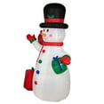 thumbnail image 5 of Northlight LED Lighted Inflatable Snowman with Gifts Outdoor Christmas Decoration - 8', 5 of 5
