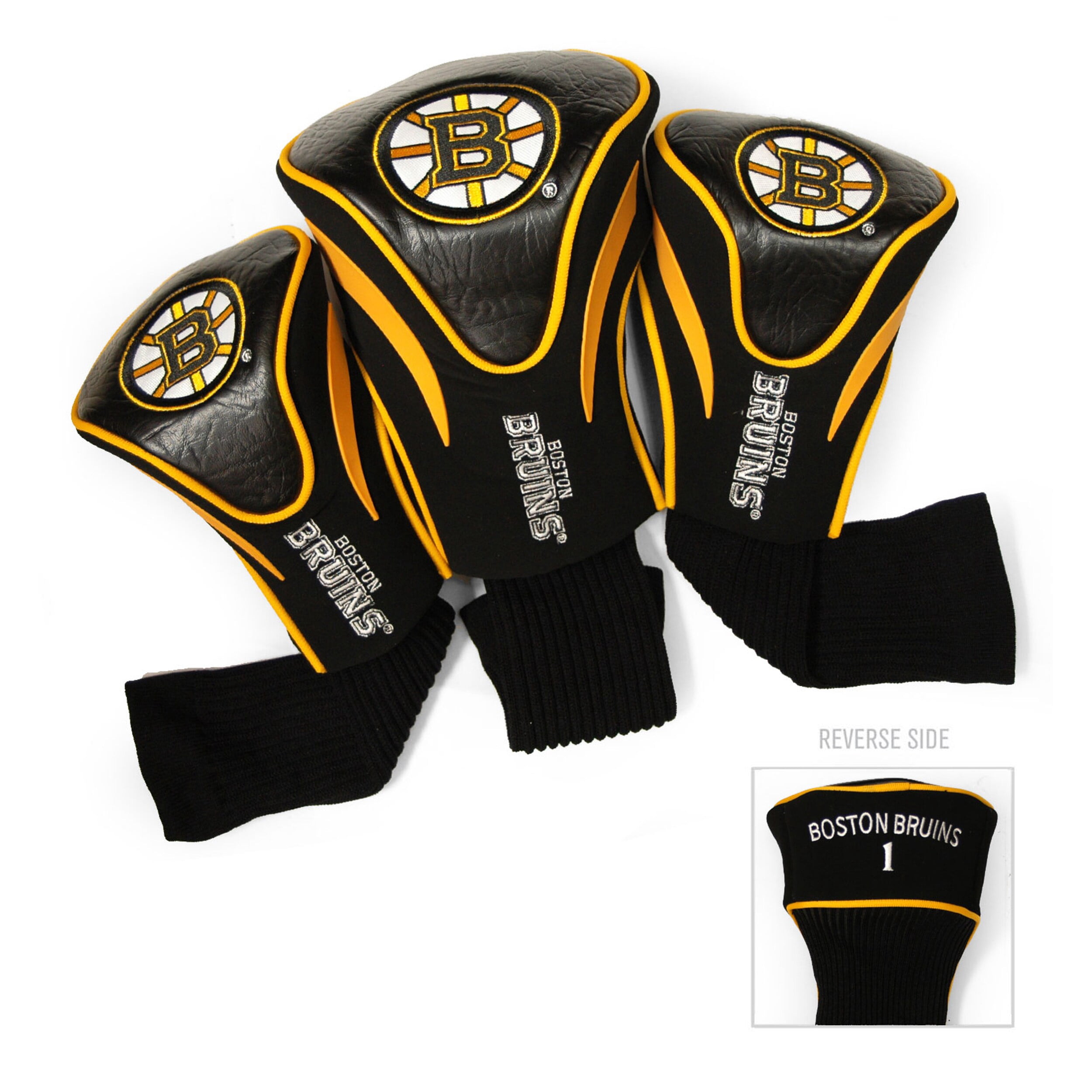 Team Golf 13194 Boston Bruins 3 Contour Sock Headcovers