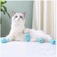 thumbnail image 2 of Cubierta de pie de gato, cubierta de silicona antiarañazos y mordeduras, zapatos de gato antiarañazos, cubierta de pata de baño para mascotas, suministros para gatos TUNC Sencillez, 2 of 4