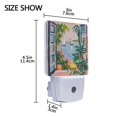 thumbnail image 4 of Yayeee LED Plug in Night Light for The Home with Auto Dusk to Dawn Light Sensors, 2 Pack, Floral Seaside, 4 of 6