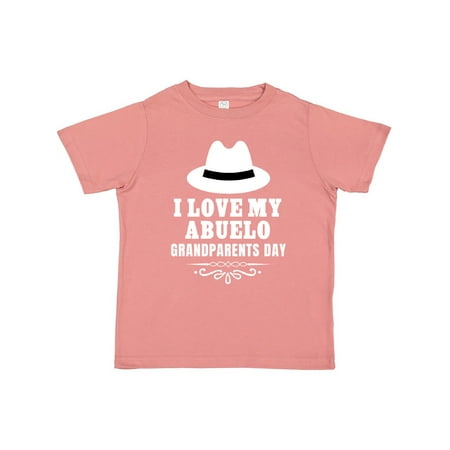 

Inktastic Grandparents Day I Love My Abuelo Gift Toddler Boy or Toddler Girl T-Shirt