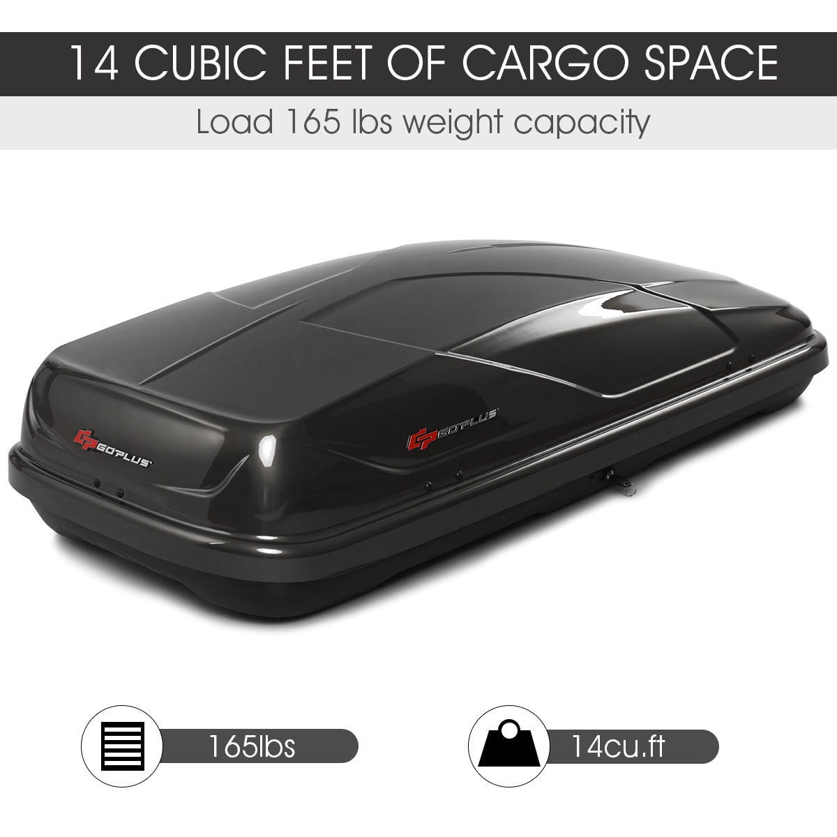 14 Cubic Feet Cargo Box Dual-sided 