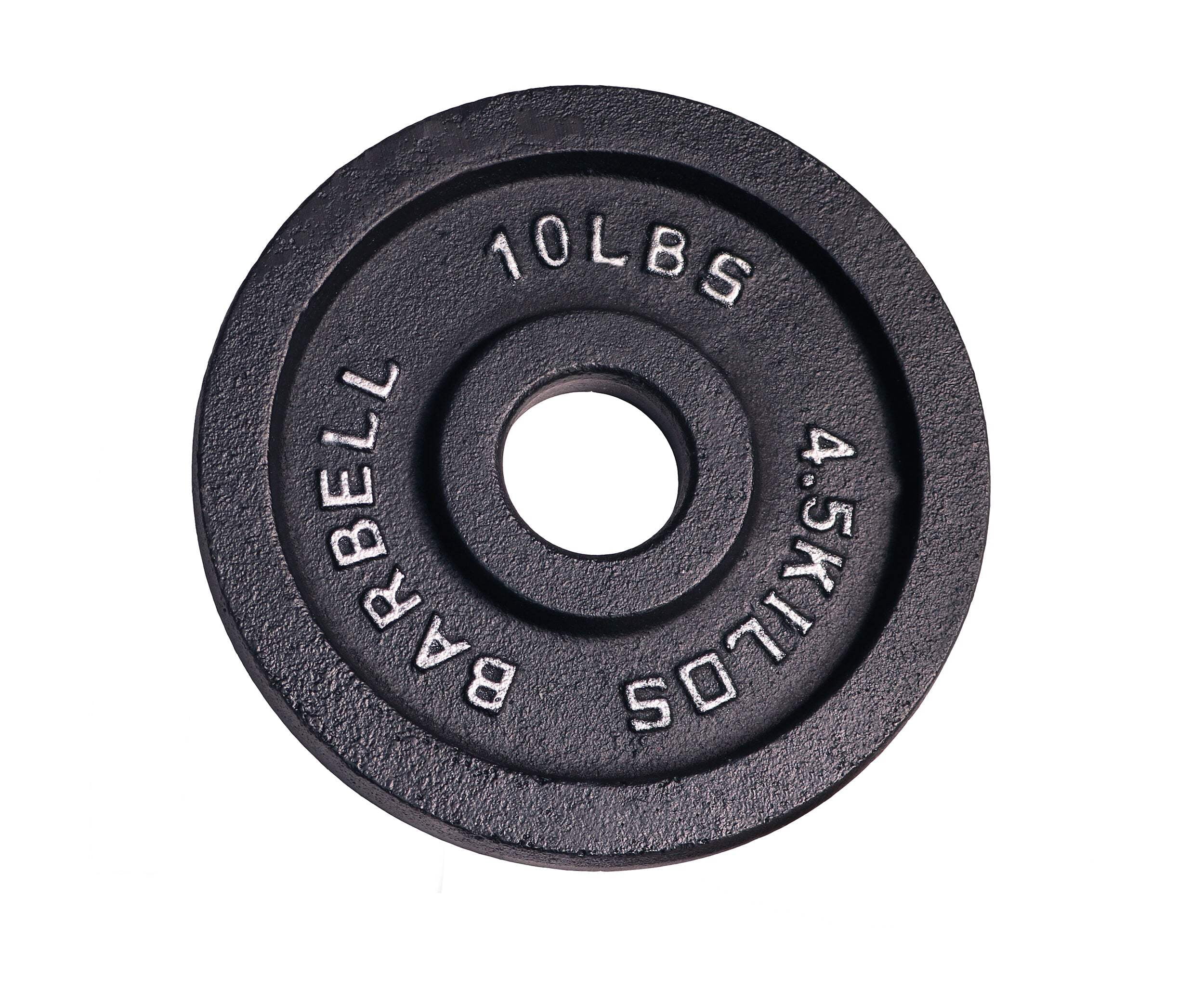 Deltech Fitness Pair 10 lb Olympic Plates Model #OP-010, Cast Iron