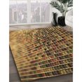 thumbnail image 3 of Ahgly Company Machine Washable Indoor Square Transitional Caramel Brown Area Rugs, 5' Square, 3 of 7