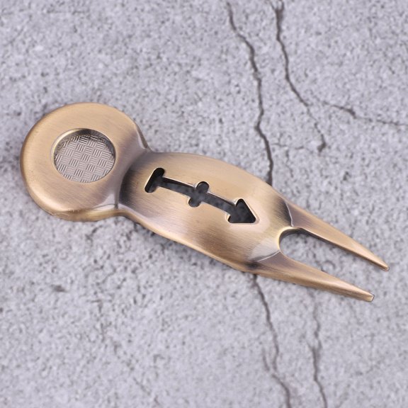 YLSHRF Golf Ball Marker, Divot Repair Tool, Aluminum Alloy For Golf Course Use Golf Lover Golf Use