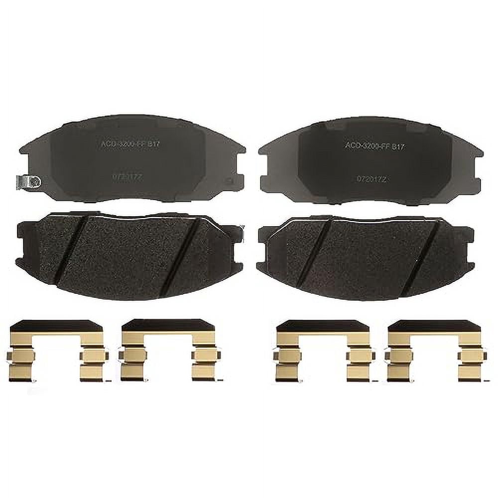 ACDelco 14D864ACHF1 Ceramic Disc Brake Pad