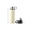 Beige, variant on 22 Oz Insulated Stainless Steel Water Bottle with 2 Lids, Straw, Handle, Beige