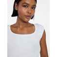 thumbnail image 4 of No Boundaries Cloud Core Sleep Scoop Neck Tee, Women's Sizes XXS-3X, 4 of 5