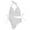 D207/White, variant on Afdoent Tankini Swimsuits For Women Solid Drawstring Side Tank Top Brief Tankini Swimwear Set Beach Swimwear 2026