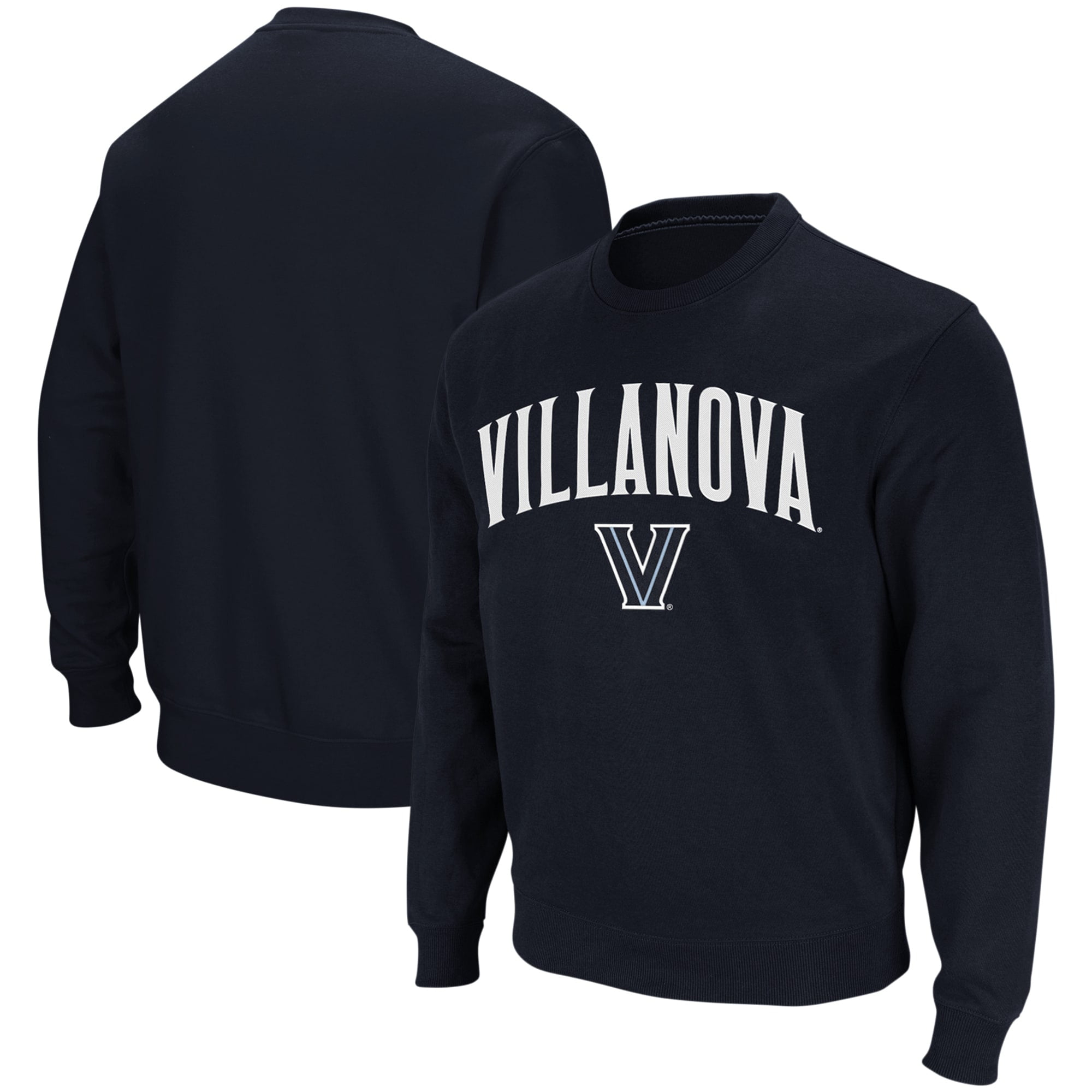 Villanova Wildcats Colosseum Arch & Logo Crew Neck Sweatshirt - Navy ...