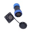 thumbnail image 2 of Waterproof Plug Socket, SP28  Electrical Wire Connector Soldering Wiring Copper Contacts 25A  For Marine Equipments For Instruments 3 Pin,5 Pin,6 Pin,7 Pin,8 Pin, 2 of 8