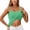 33# Turquoise, variant on UoCefik Womens Built In Bra Tank Tops Plus Size Adjustable Spaghetti Strap Camisole Tops Basic Padded Bra Undershirts Cotton Yoga Tops Wine XXL