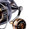 thumbnail image 3 of Carrete de pesca de alta velocidad, suave, para agua salada y dulce, totalmente metálico, para lanzamientos lejanos DR4000, 3 of 4