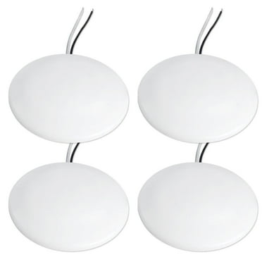 Dream Lighting LED 12volt 4.5inch Ceiling Down Light RV Cargo Trailer Boat Interior Cabin Hall Kitchen Under Cabint Light Warm White, 4-Pack