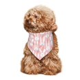 thumbnail image 4 of Rateoe Cute Rabbit Carrot Drawing Dog Bandanas Washable Cotton Triangle Cat Scarfs ,Pet Scarf for Small Medium Large Dogs and Cats, 4 of 6