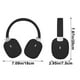 thumbnail image 3 of Pisexur Auriculares deportivos Bluetooth para juegos, con cable e inalámbricos, modo doble, plegables, suaves, de baja latencia y alta batería, 5.4 horas de duración de la batería, para niños y adult, 3 of 7