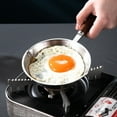 thumbnail image 6 of Stainless Steel Omelette Pan Multifunction Small Frying Non Stick Pans Egg Skillet Practical Metal, 6 of 6