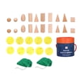 thumbnail image 1 of Educational Sensory Toy, Montessori Shape Matching Toy Healthy Professional Geometric  For Kids Playing For Early Learning, 1 of 8