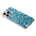 thumbnail image 3 of for iPhone 14 Pro Max Glitter Case, Cute Bling Sparkle Shiny Slim Soft Silicone Reflective Clear TPU Bumper Women Girls Shockproof Protective Phone Case for iPhone 14 Pro Max, Blue, 3 of 7