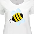 thumbnail image 4 of Inktastic Bumble Bee Women's Plus Size T-Shirt, 4 of 5